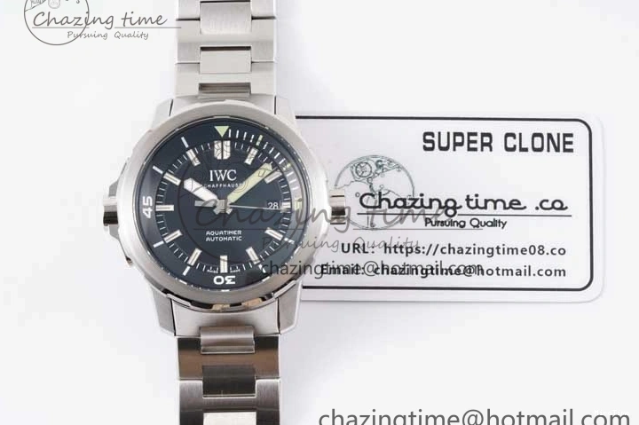 MIROTIME 0215 Versatile Aquatimer SS IW3290 V6SF 1:1 Best Edition Blue Dial on SS Bracelet A 7031